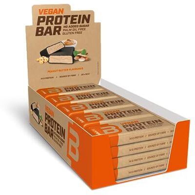 Barre Proteica Vegana BioTechUSA - Burro di Arachidi - 20 x 50g Barre Proteica Vegana BioTechUSA - Burro di Arachidi - 20 x 50g