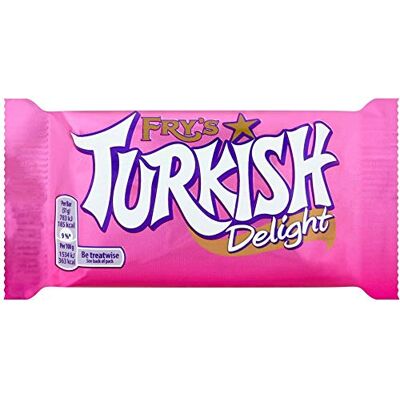 Cadbury Fry's Turkish Delight (51g) (Confezione da 6) Cadbury Fry's Turkish Delight (51g) (Confezione da 6)