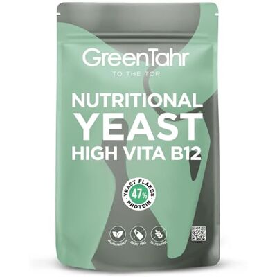 GreenTahr TO THE TOP Green Tahr Lievito Nutrizionale B12 in Scaglie 500 g. Lievito Alimentare Inattivo Ricco di Vitamine B e Proteine 51%. Nutritional Yeast in Fiocchi Senza Glutine. Ideale come Formaggio Vegano GreenTahr TO THE TOP Green Tahr Lievito Nutrizionale B12 in Scaglie 500 g. Lievito Alimentare Inattivo Ricco di Vitamine B e Proteine 51%. Nutritional Yeast in Fiocchi Senza Glutine. Ideale come Formaggio Vegano