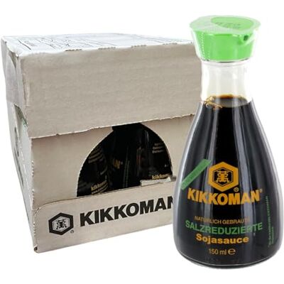 Kikkoman Dispenser Di Salsa Di Soia. (Meno Salato) 6X150 Ml. 900 g Kikkoman Dispenser Di Salsa Di Soia. (Meno Salato) 6X150 Ml. 900 g