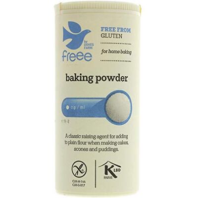 Doves Farm Lievito in polvere 1 confezione da 130 g Doves Farm Lievito in polvere 1 confezione da 130 g