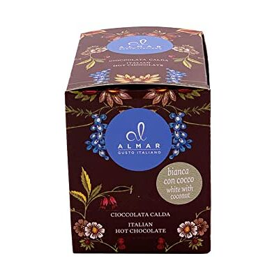 ALMAR GUSTO ITALIANO Almar Cioccolata Calda Monoporzione, Bustine Preparato Cioccolata Calda, Senza Glutine, Conservanti, 100% Made in Italy, 15 Buste da 30 grammi 17 GUSTI BIANCA AL COCCO ALMAR GUSTO ITALIANO Almar Cioccolata Calda Monoporzione, Bustine Preparato Cioccolata Calda, Senza Glutine, Conservanti, 100% Made in Italy, 15 Buste da 30 grammi 17 GUSTI BIANCA AL COCCO