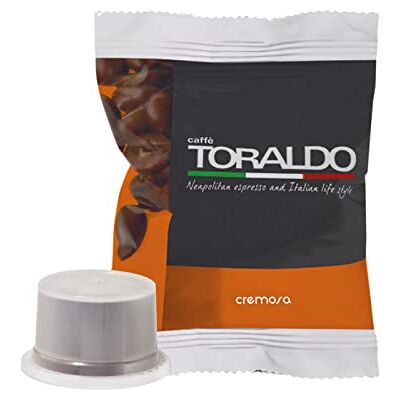 caffè toraldo Capsule Compatibile Uno System* (100 Unità, Miscela Cremosa) caffè toraldo Capsule Compatibile Uno System* (100 Unità, Miscela Cremosa)