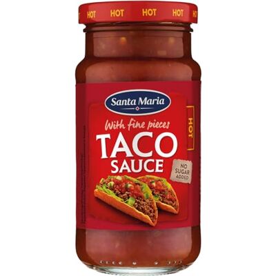 Santa Maria Taco Salsa Tex Mex calda, 230 g Santa Maria Taco Salsa Tex Mex calda, 230 g