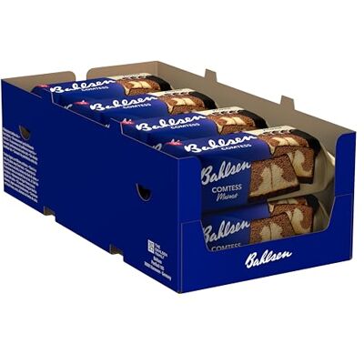The Bahlsen Family Bahlsen Comtess Marmo – Confezione da 8 torte in marmo succose, confezionate singolarmente (8 x 350 g) The Bahlsen Family Bahlsen Comtess Marmo – Confezione da 8 torte in marmo succose, confezionate singolarmente (8 x 350 g)