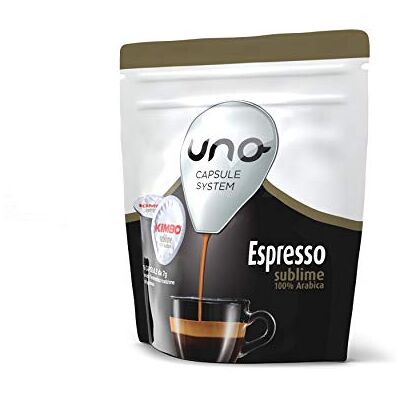 Kimbo Caffè Confezione 16 Capsule Uno System Sublime - capsule di caffè Kimbo Caffè Confezione 16 Capsule Uno System Sublime - capsule di caffè