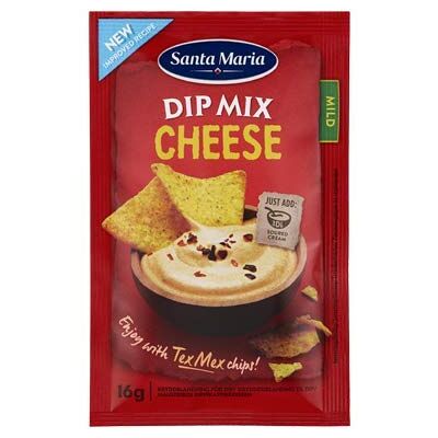Santa Maria spezia Mix per tuffo di formaggio salsa, 16g Santa Maria spezia Mix per tuffo di formaggio salsa, 16g