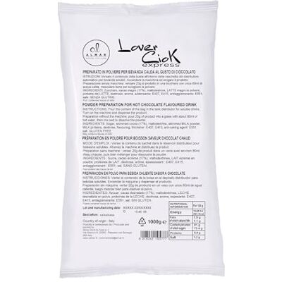 ALMAR GUSTO ITALIANO Almar Cioccolata Calda Solubile Senza Glutine, Preparato Cioccolata Calda Distributori Automatici Bar o Uso Domestico, 100% Made in Italy 1 kg ALMAR GUSTO ITALIANO Almar Cioccolata Calda Solubile Senza Glutine, Preparato Cioccolata Calda Distributori Automatici Bar o Uso Domestico, 100% Made in Italy 1 kg