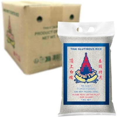 Royal Thai RICE Riso glutinoso 10 X 1 KG Multipack Royal Thai RICE Riso glutinoso 10 X 1 KG Multipack