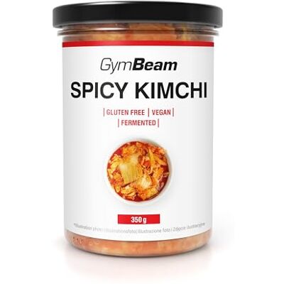 GymBeam Kimchi Piccante Insalata Di Verdure Fermentate Cucina Coreana A Basso Contenuto Di Calorie Ideale Per Piatti Asiatici, Insalate, Zuppe, Riso, Adatto Ai Vegani, 350 g GymBeam Kimchi Piccante Insalata Di Verdure Fermentate Cucina Coreana A Basso Contenuto Di Calorie Ideale Per Piatti Asiatici, Insalate, Zuppe, Riso, Adatto Ai Vegani, 350 g