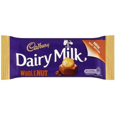Cadbury Cioccolato intero al latte lattiero-caseario (confezione da 24) Cadbury Cioccolato intero al latte lattiero-caseario (confezione da 24)