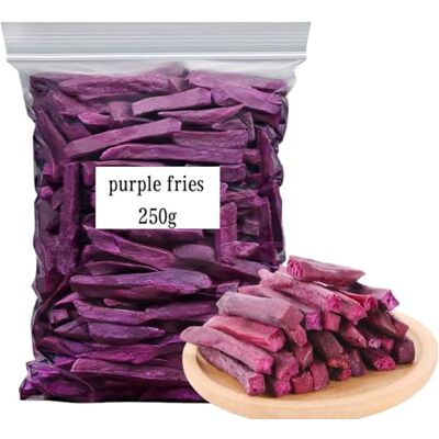 McKona Bastoncini Croccanti di Patata Dolce Viola 250g Disidratati a Bassa Temperatura McKona Bastoncini Croccanti di Patata Dolce Viola 250g Disidratati a Bassa Temperatura