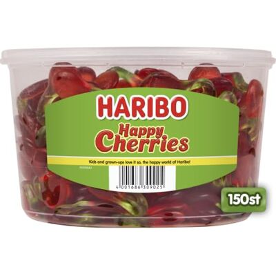 HARIBO Happy-Cherries 150 ciliegie di gomma da frutta HARIBO Happy-Cherries 150 ciliegie di gomma da frutta