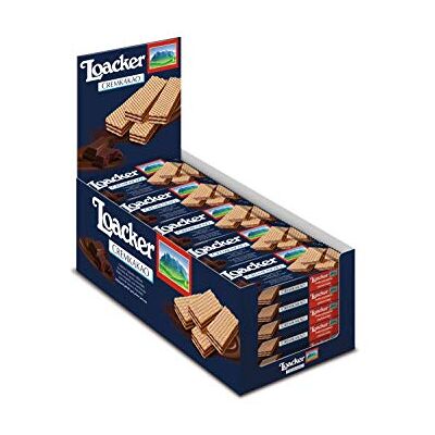 Loacker Cremkakao Wafer 45 g (Confezione da 25) Loacker Cremkakao Wafer 45 g (Confezione da 25)
