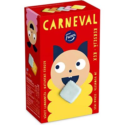 Fazer Biscotti originali di carnevali 1 Box von 175 g 6,2 Unzen Fazer Biscotti originali di carnevali 1 Box von 175 g 6,2 Unzen