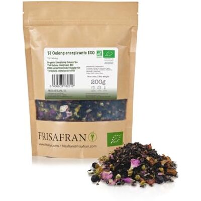 FRISAFRAN Tè Oolong energizzante biologico Bulk 200g Foglie di tè Oolong foglie sciolte di tè naturale Depurativo Ringiovanente Infusione sana Infusione di erbe oolong Tè blu FRISAFRAN Tè Oolong energizzante biologico Bulk 200g Foglie di tè Oolong foglie sciolte di tè naturale Depurativo Ringiovanente Infusione sana Infusione di erbe oolong Tè blu