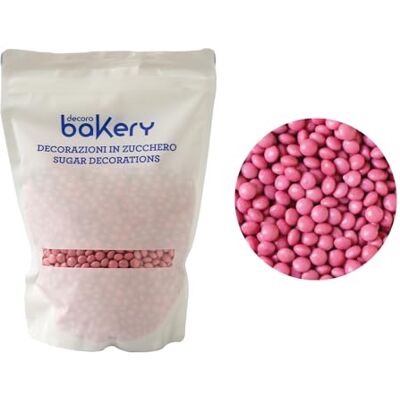Decora Lenti Di Cioccolato Rosa - Rosa - 1kg - Lenti di Cioccolato Decora Lenti Di Cioccolato Rosa - Rosa - 1kg - Lenti di Cioccolato