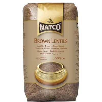 Natco Lenticchie Marrone 500g Natco Lenticchie Marrone 500g