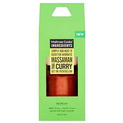 Waitrose Cooks' Ingredients Massaman Thai Curry Kit Pasto 200g Waitrose Cooks' Ingredients Massaman Thai Curry Kit Pasto 200g
