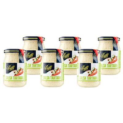 Biffi Salsa Tartara Multipack 6 vasetti da 180 g Biffi Salsa Tartara Multipack 6 vasetti da 180 g