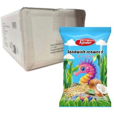 KIMHO Chips di Alga Marina e Cocco Multipack (24 x 20 g) KIMHO Chips di Alga Marina e Cocco Multipack (24 x 20 g)