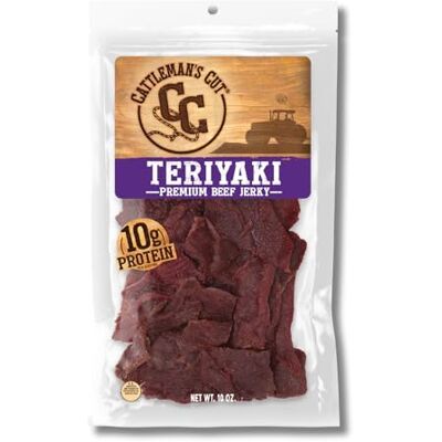 Cattleman's Cut Teriyaki Beef Jerky, 10 once Cattleman's Cut Teriyaki Beef Jerky, 10 once