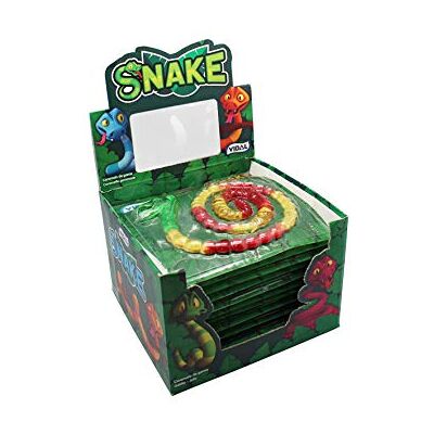 Vidal Caramelle Gommose Snake Serpente 1 Metro 11 x 66 g Vidal Caramelle Gommose Snake Serpente 1 Metro 11 x 66 g