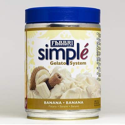 Fabbri Simplé banana gelato 1.5kg Fabbri Simplé banana gelato 1.5kg