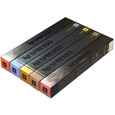 Nespresso Balanced Family Variety Pack for OriginalLine, 50 Capsules by Nespresso Balanced Family Variety Pack for OriginalLine, 50 Capsules by