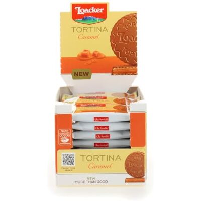 Loacker , Tortina Caramel, Wafer con Caramello, 24 monoporzioni da 21g Cialde di Wafer Ricoperte di Cioccolato al Latte 100% latte alpino non OGM, Biscotti per Merenda, Snack e Dessert Loacker , Tortina Caramel, Wafer con Caramello, 24 monoporzioni da 21g Cialde di Wafer Ricoperte di Cioccolato al Latte 100% latte alpino non OGM, Biscotti per Merenda, Snack e Dessert