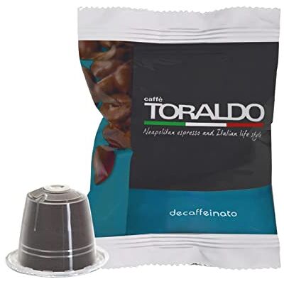 caffè toraldo Nespresso Capsule Compatibile Nespresso* (100 Unità, Miscela Dek) caffè toraldo Nespresso Capsule Compatibile Nespresso* (100 Unità, Miscela Dek)