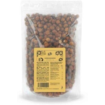 KoRo Nocciole sgusciate 1 kg non trattate formato risparmio extra grandi e ricche di fibre KoRo Nocciole sgusciate 1 kg non trattate formato risparmio extra grandi e ricche di fibre