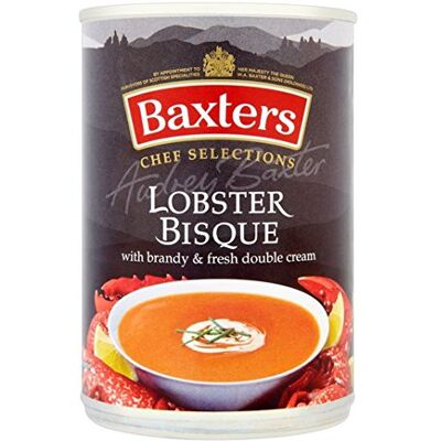 Baxters Zuppa di biscotti con aragosta di lusso Food Group, Fochabers, Scotland, 415 g Baxters Zuppa di biscotti con aragosta di lusso Food Group, Fochabers, Scotland, 415 g