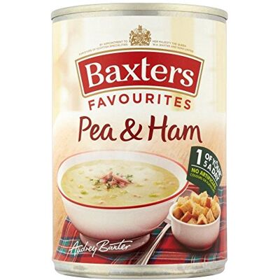 Baxters Preferiti Di Piselli E Prosciutto Zuppa (400g) Baxters Preferiti Di Piselli E Prosciutto Zuppa (400g)