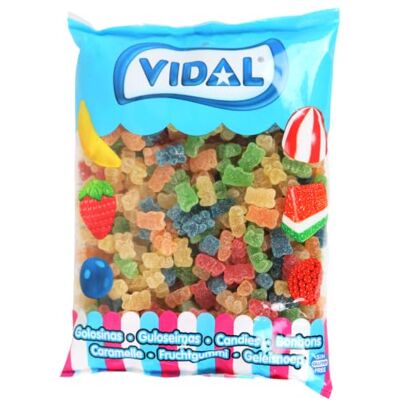 Vidal Caramelle Gommose Orsetti Frutta - 1 Kg Vidal Caramelle Gommose Orsetti Frutta - 1 Kg