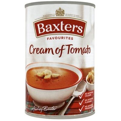 Baxters 99% Favourites Crema di Pomodoro Zuppa 400 g (confezione da 12) Baxters 99% Favourites Crema di Pomodoro Zuppa 400 g (confezione da 12)