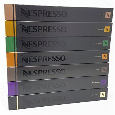 Nespresso 70 Espresso Variety Capsules Nespresso 70 Espresso Variety Capsules