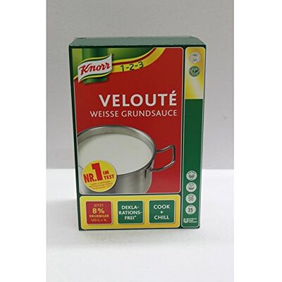 Knorr Velouté Salsa di base bianca, 3 kg, confezione da 1 (1 x 3 kg) Knorr Velouté Salsa di base bianca, 3 kg, confezione da 1 (1 x 3 kg)