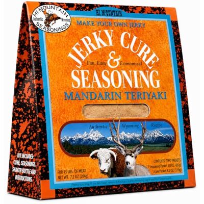 Hi Mountain Mandarin Teriyaki Jerky Seasoning and Cure Hi Mountain Mandarin Teriyaki Jerky Seasoning and Cure