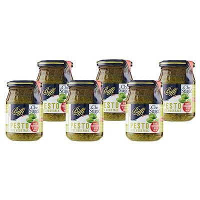 Biffi Pesto 100% Vegetale Multipack 6 vasetti da 190g Biffi Pesto 100% Vegetale Multipack 6 vasetti da 190g