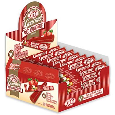 Fini Gourmet Red Liquorice Regaliz Fragola 32 PZ Fini Gourmet Red Liquorice Regaliz Fragola 32 PZ