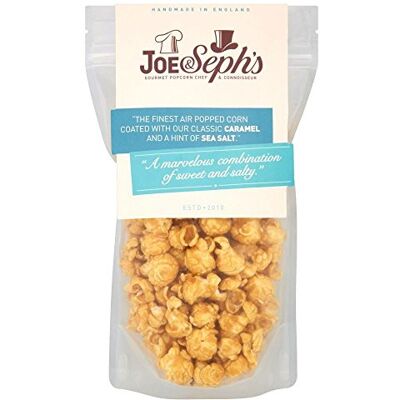 Joe & Seph's Popcorn Caramello Con Sale Marino (90g) (Confezione da 6) Joe & Seph's Popcorn Caramello Con Sale Marino (90g) (Confezione da 6)