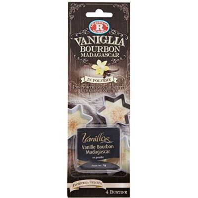 F.LLi.REBECCHI Rebecchi Vaniglia Polvere X4Pz Busta G1 2 Confezioni da 4 G F.LLi.REBECCHI Rebecchi Vaniglia Polvere X4Pz Busta G1 2 Confezioni da 4 G