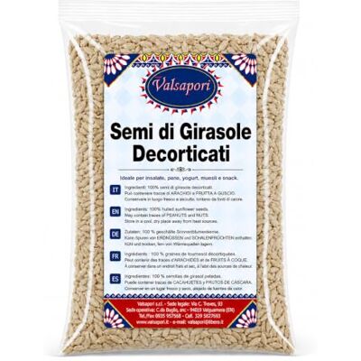 HOME LINE Semi di Girasole per Pane, Insalate e Prodotti da Forno, 500 g Per muesli, yogurt, focacce, biscotti e snack salati; adatti a impasti, guarnizioni e preparazioni croccanti HOME LINE Semi di Girasole per Pane, Insalate e Prodotti da Forno, 500 g Per muesli, yogurt, focacce, biscotti e snack salati; adatti a impasti, guarnizioni e preparazioni croccanti