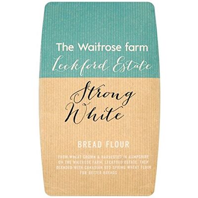 Waitrose Leckford Farina di pane bianco forte, 1,5 kg Waitrose Leckford Farina di pane bianco forte, 1,5 kg