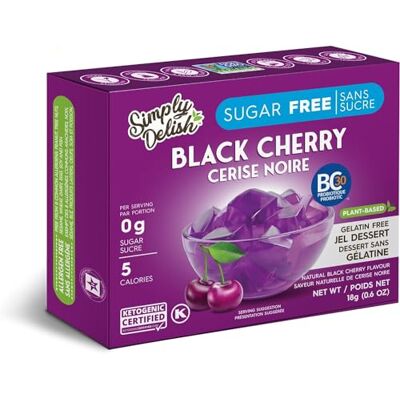 Candy Simply Delish Ciliegia di ribes nero naturale, 24 x 18 g Candy Simply Delish Ciliegia di ribes nero naturale, 24 x 18 g