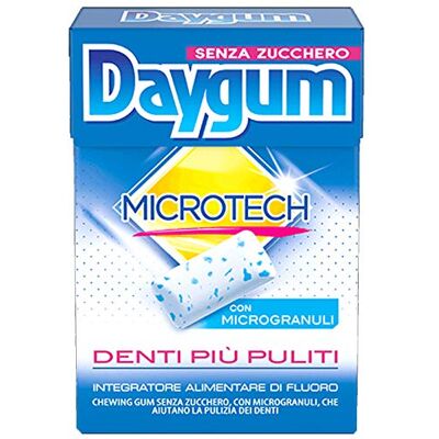 Perfetti Van Melle 5 PACCHETTI GOMME DA MASTICARE DAYGUM MICROTECH CHEWING GUM SENZA ZUCCHERO Perfetti Van Melle 5 PACCHETTI GOMME DA MASTICARE DAYGUM MICROTECH CHEWING GUM SENZA ZUCCHERO