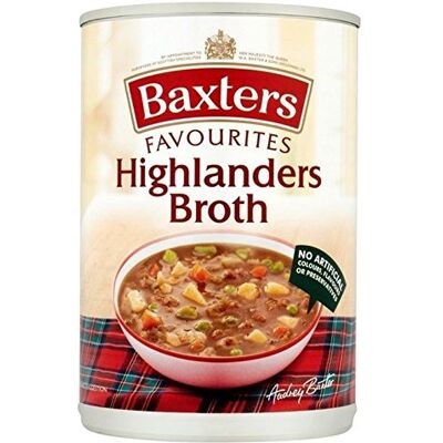 Baxters Preferiti Highlanders Manzo Minestra di Brodo 400g (Confezione da 6) Baxters Preferiti Highlanders Manzo Minestra di Brodo 400g (Confezione da 6)