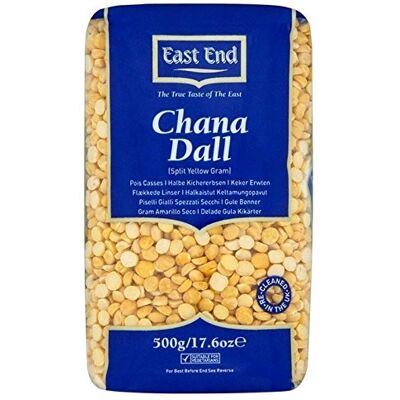 East End Chana Dall Lenticchie 500g (Confezione da 2) East End Chana Dall Lenticchie 500g (Confezione da 2)