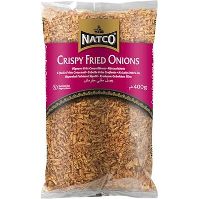 Natco Cipolle Fritte Croccanti 400g Natco Cipolle Fritte Croccanti 400g